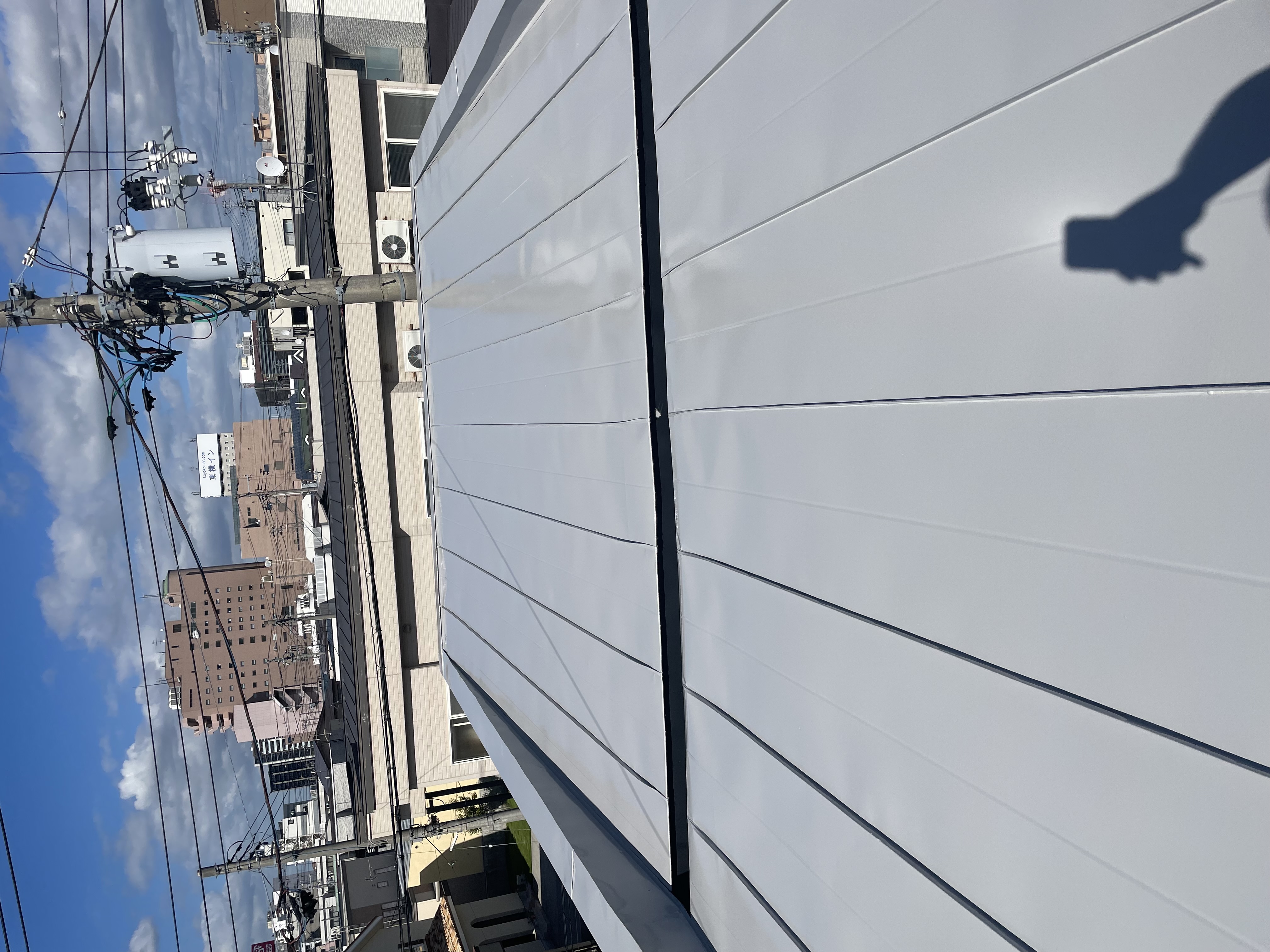 遮熱塗料 屋根塗装 施工後