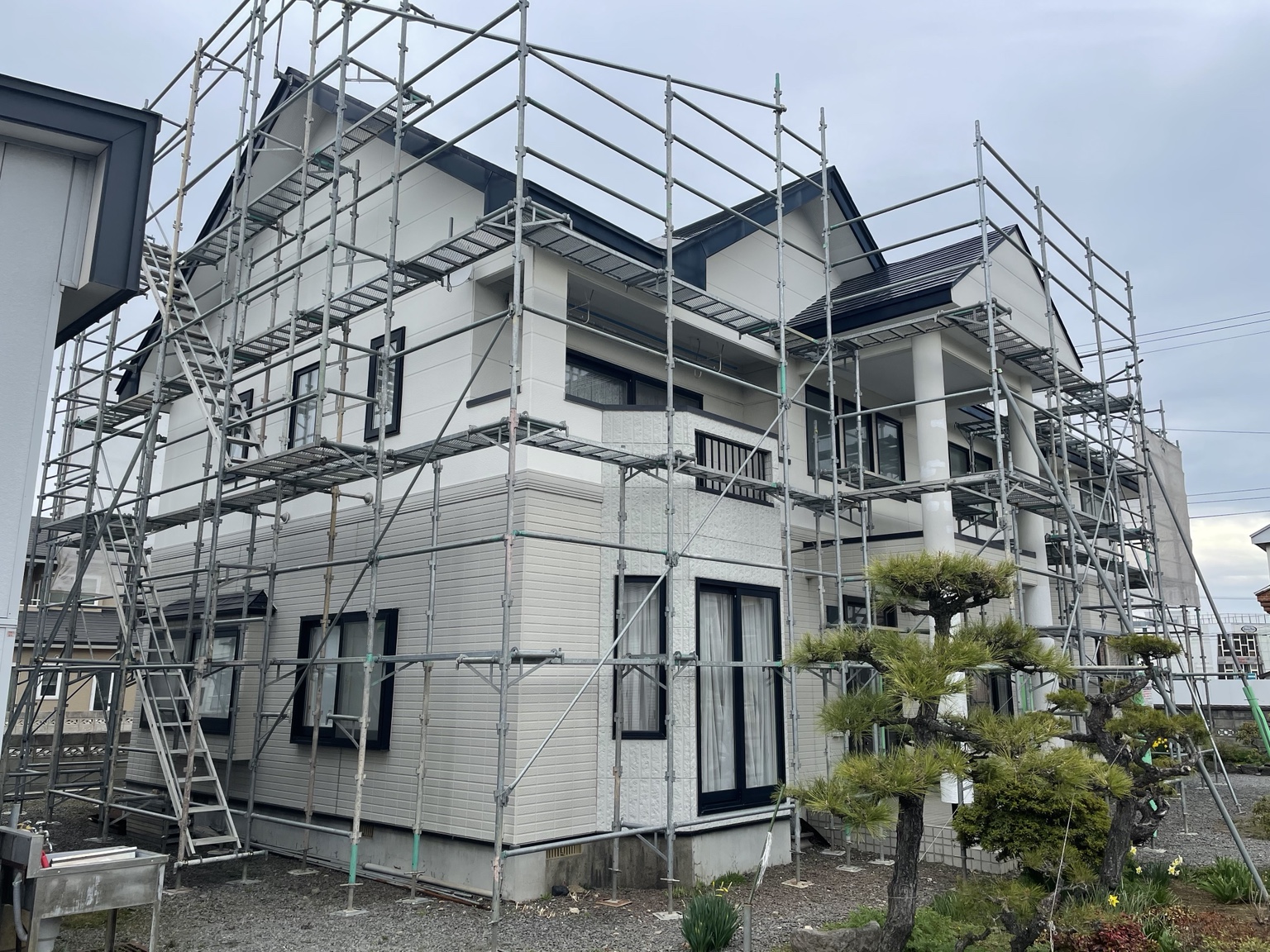 外壁屋根塗装 施工前
